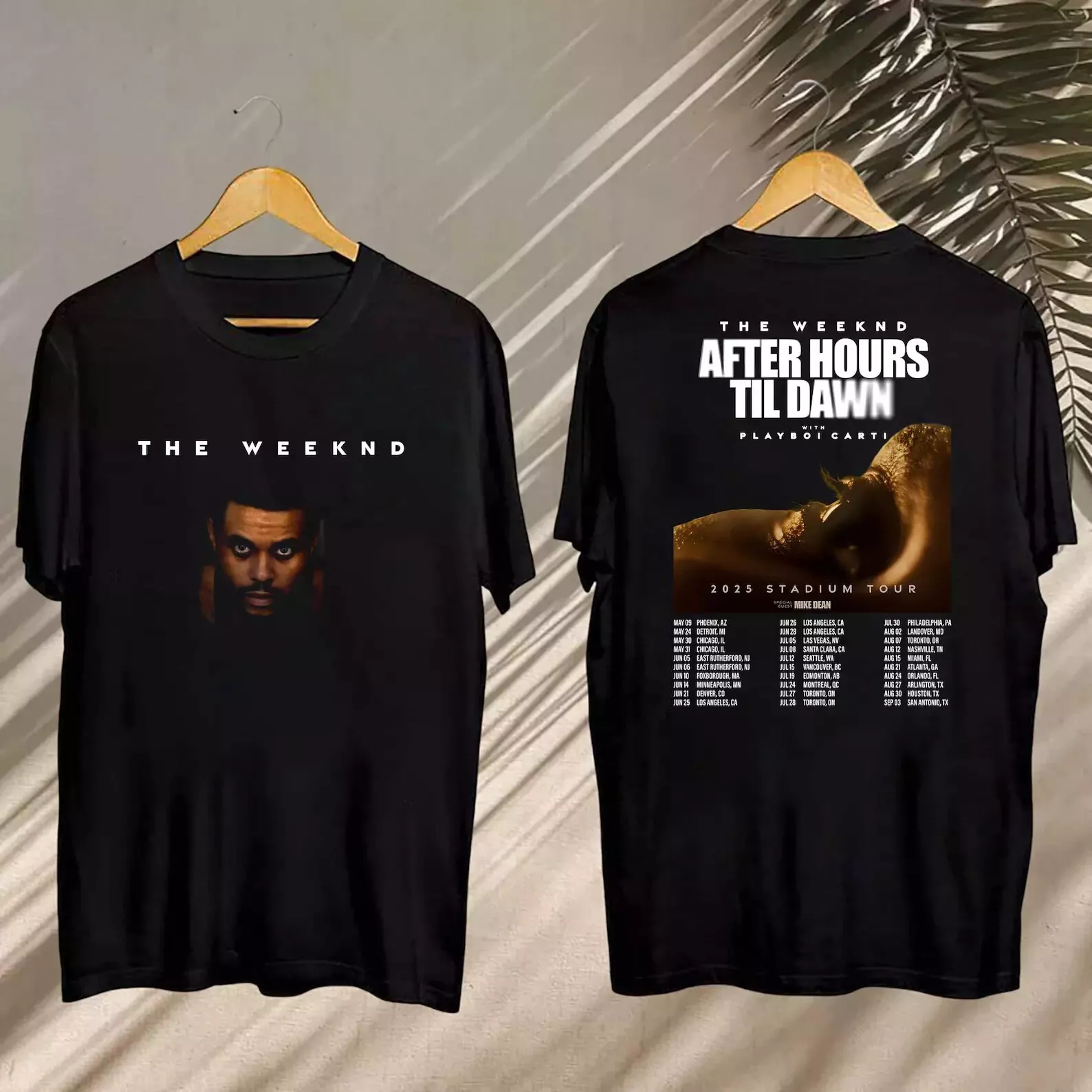 2025 The Weeknd After Hours Til Dawn Tour Shirt, The Weeknd Concert 2025