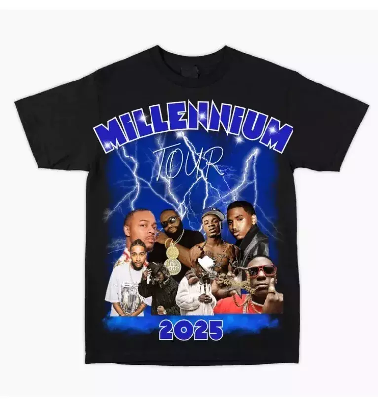 Collection Millennium 2025 Tour Fan Shirt Gifl Mr65