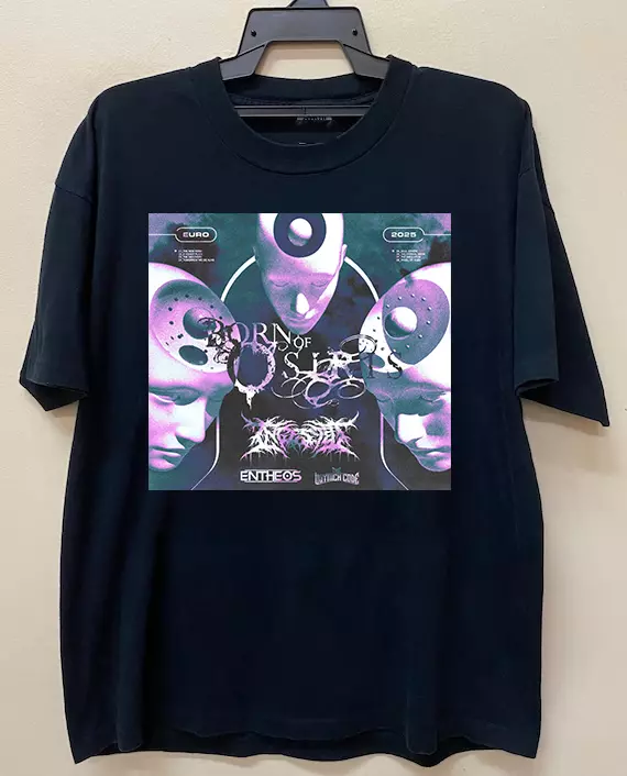 Born Of Osiris Band Tour Europe 2025 Shirt 