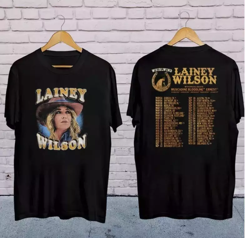 Lainey Wilson Vintage Tee, 2025 Lainey Wilson Whirlwind Tour Shirt
