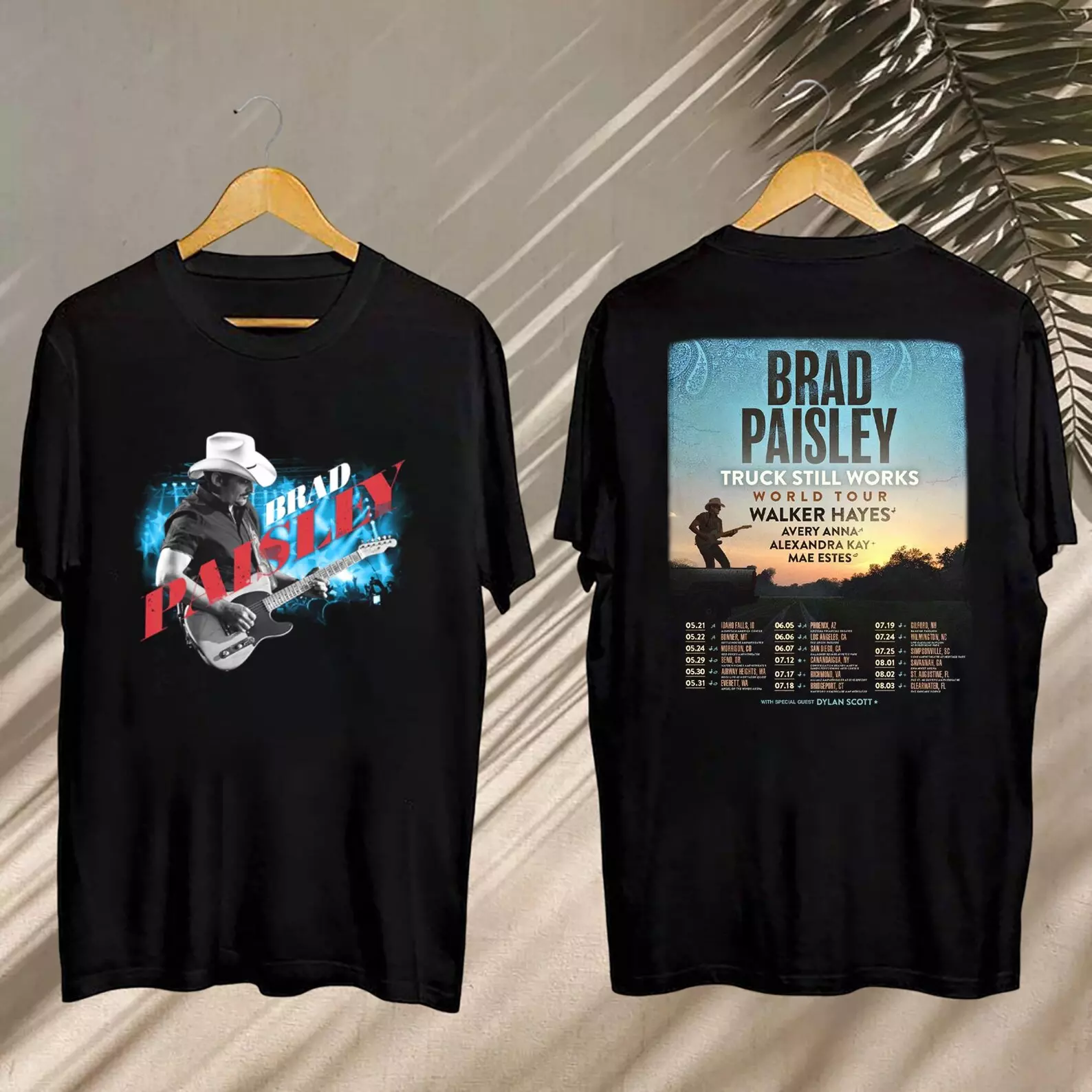 Shirt Brad Paisley, 2025 Brad Paisley Truck Still Works World Tour