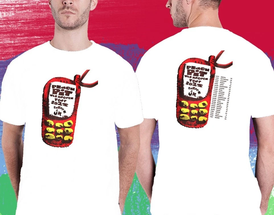 Shirt Peach Pit The Magpie Europe Uk Tour 2025 Peach Pit Unisex