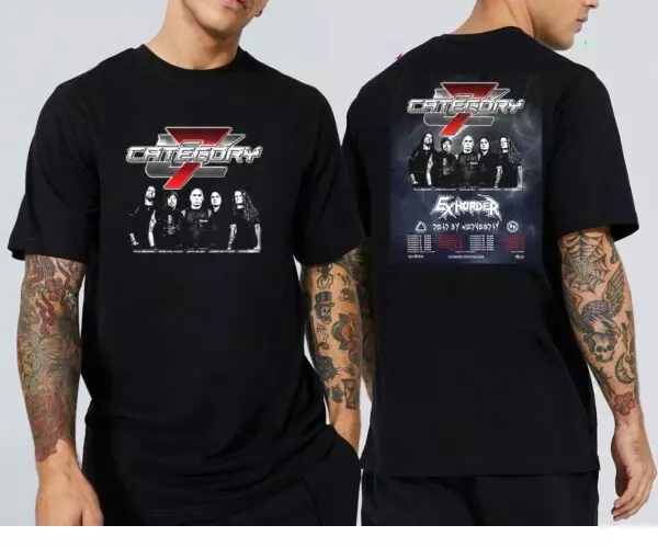 Category 7 Announces March 2025 Debut Us Tour Two Sided Classic Shirt