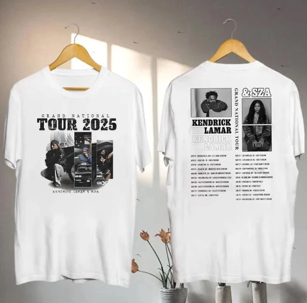 Graphic Kendrick Lamar 2025 Grand National Tour Shirt,