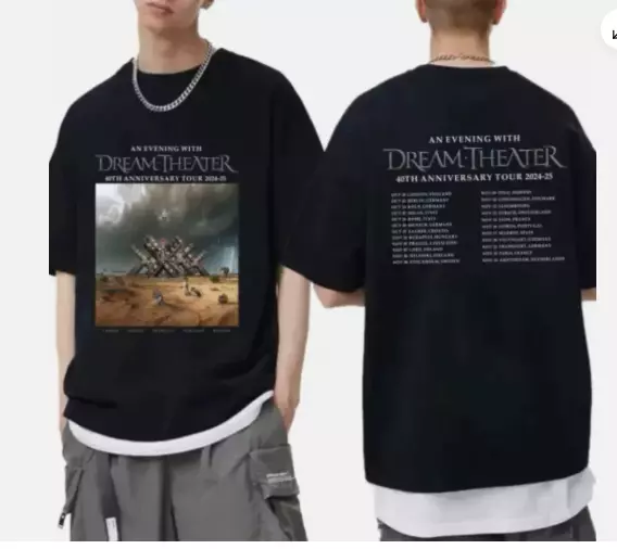 Dream Theater - 40Th Anniversary Tour 2024 2025 Shirt