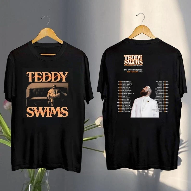 Shirt Teddy Swims Tour 2025, Teddy Swims 2025 Concert, Teddy Swims Fan