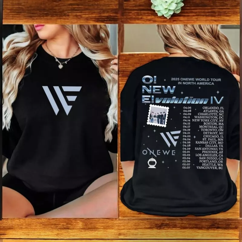 Onewe O Evolution Iv Tour 2025 Shirt Great Gift For Any Occasion