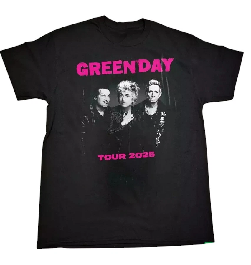 Green Day Tour 2025 Band Trending Shirt