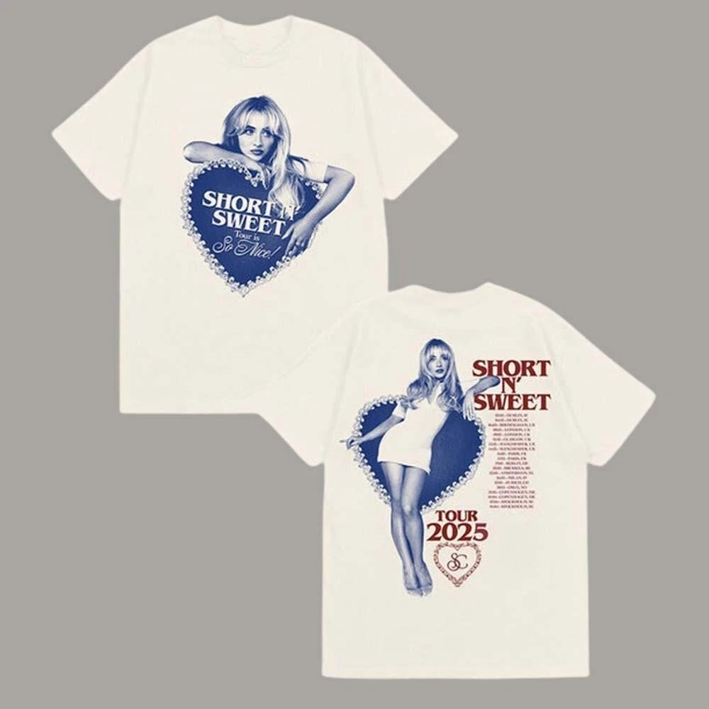Sabrina Carpenter Short N Sweet Tour Eu Uk Utilita Arena Birmingham 2025 Shirt