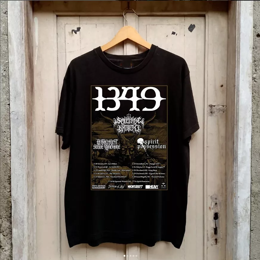 1349 Band North American Tour 2025 Shirt 