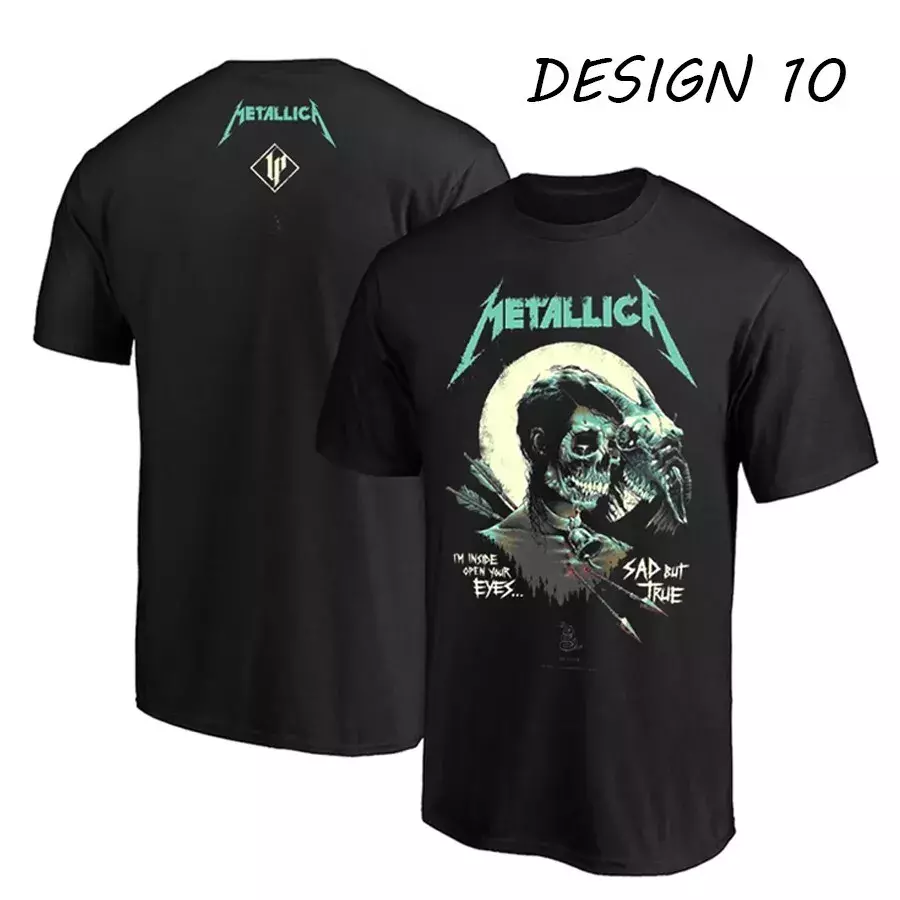 Shirt 2025 Metallica Tour Dates Gift For Fans, Heavy Metal Tour Edition