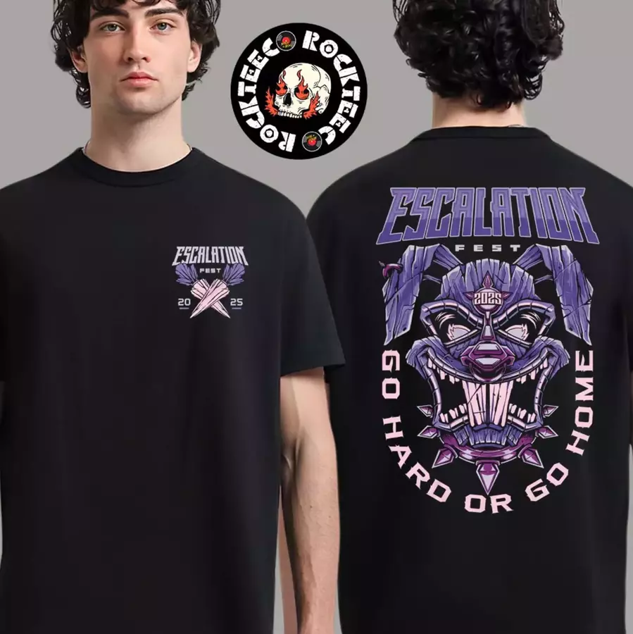 Shirt Electric Callboy Escalation Fest 2025 Bunny Go Hard Or Go Home