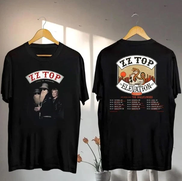 Zz Top The Elevation 2025 Canada Tour Shirt, Zz Top Vintage Shirt,
