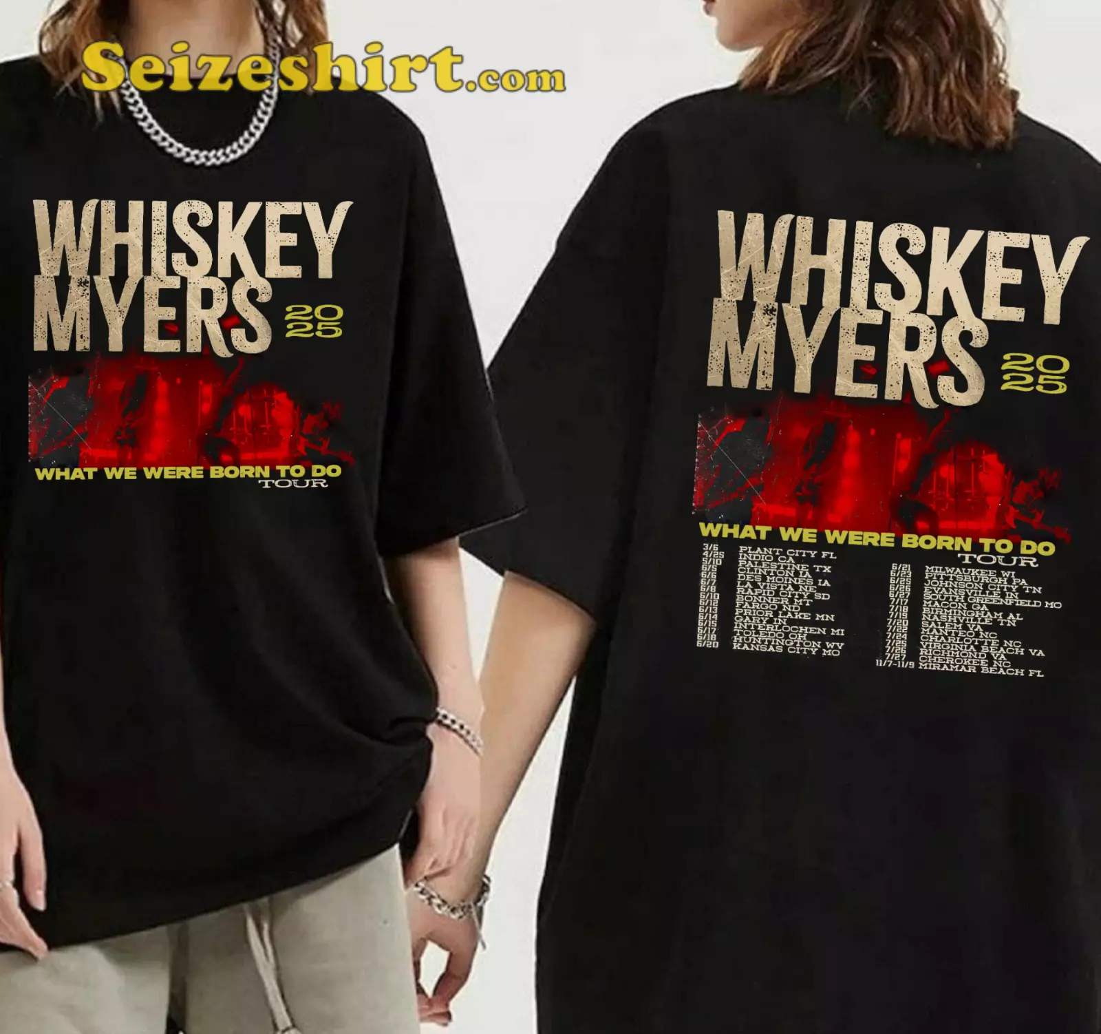 Whiskey Myers Tour 2025 Shirt