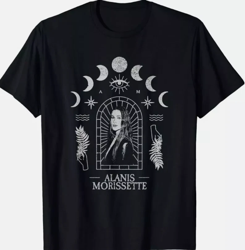 Alanis Morissette The Triple Moon Tour 2025 Shirt Cotton Shirt