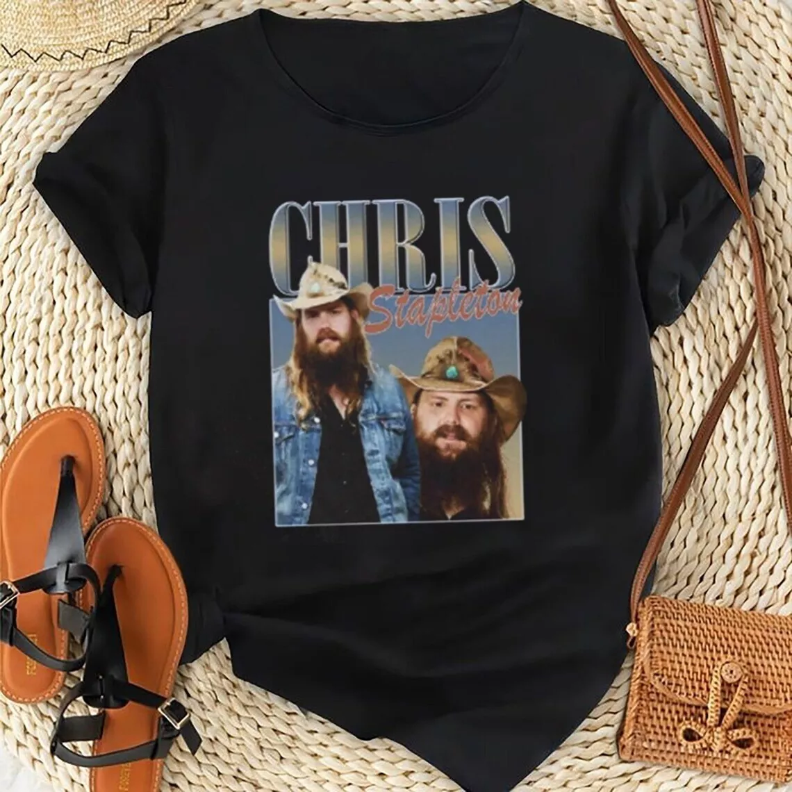 Retro Chris Stapleton Shirt, 2025 Chris Stapleton All-American Road Tour Shirt