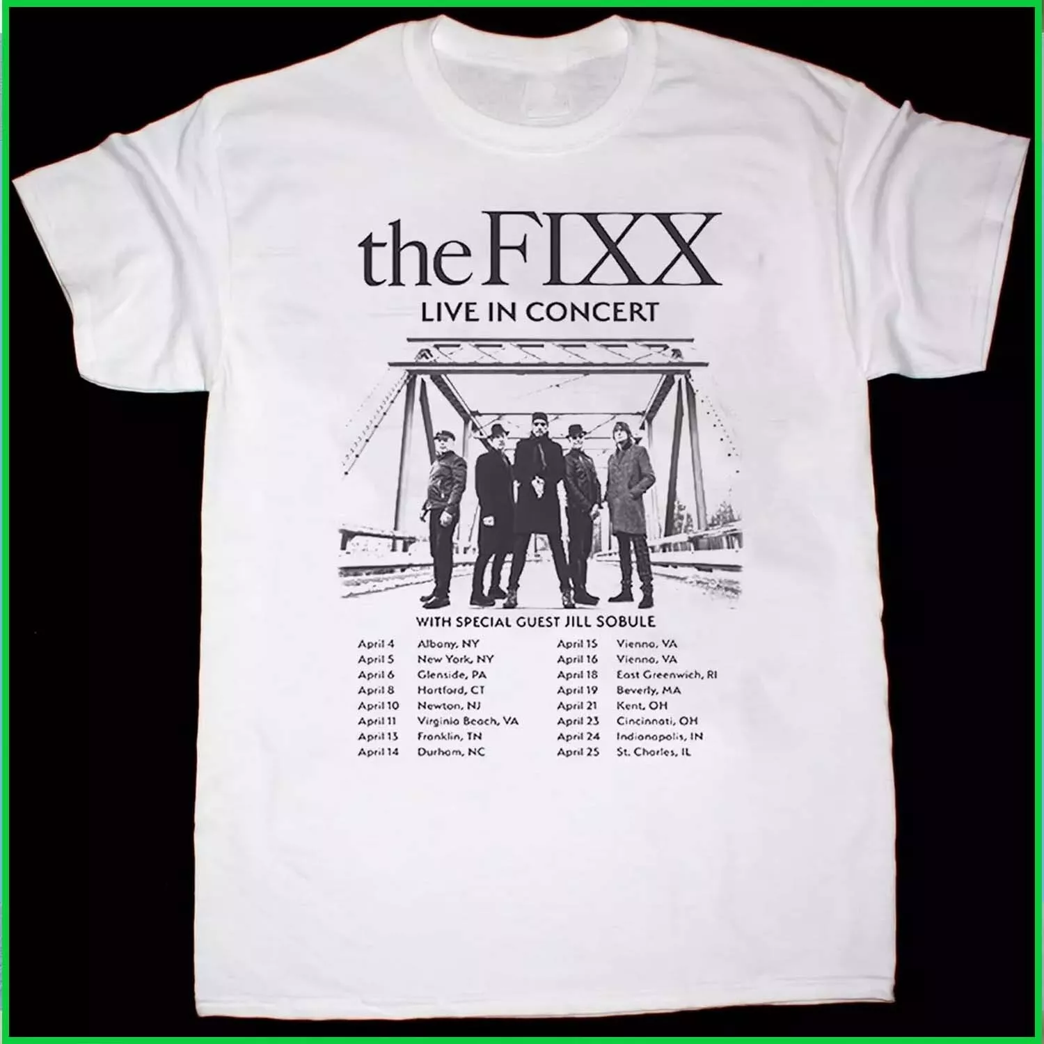 The Fixx Tour 2025 S To 3Xl Shirt
