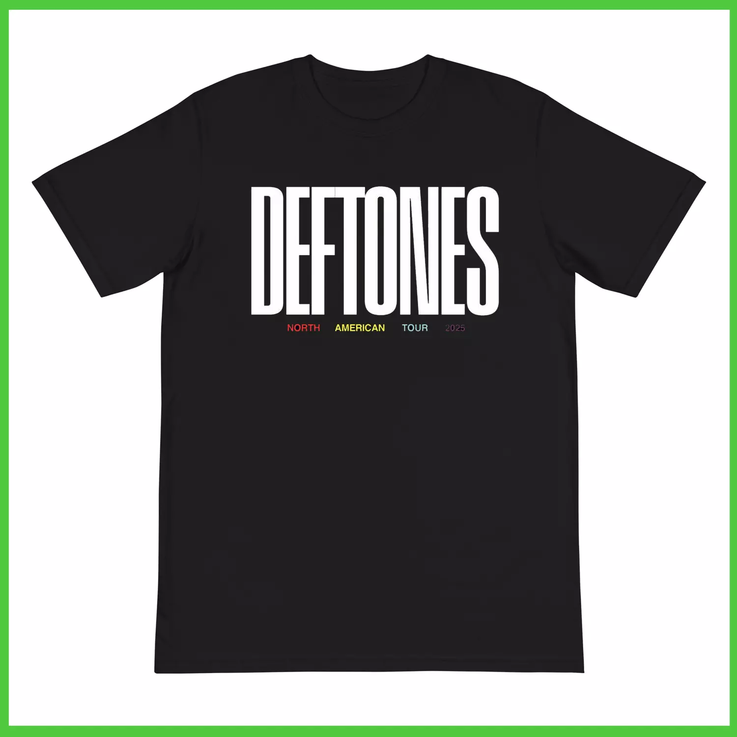 Deftones 2025 North American Tour Gift For Fan Shirt