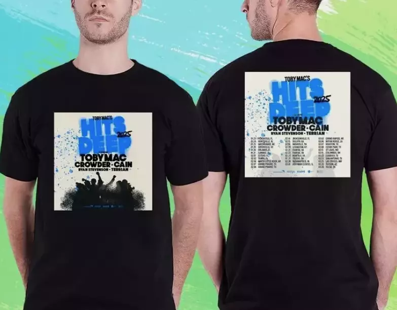 Toby Mac'S Hits Deep Tour 2025 Toby Mac'S Shirt