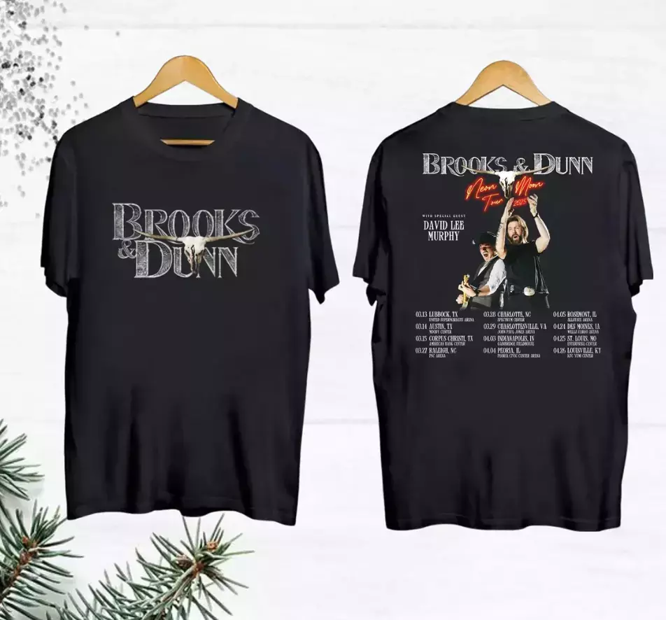2025 Brooks And Dunn Neon Moon Tour Shirt, Brooks & Dunn Merch, Brooks And Dunn