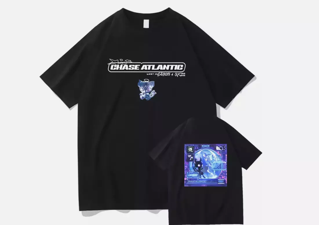 Chase Atlantic Lost In Europe And Uk Tour 2025 Album Lost In Heaven Shirt