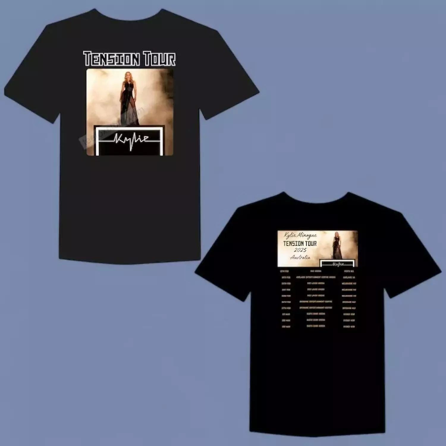 Kylie Minogue Tension Australian Tour 2025 Shirt Gift For Fan