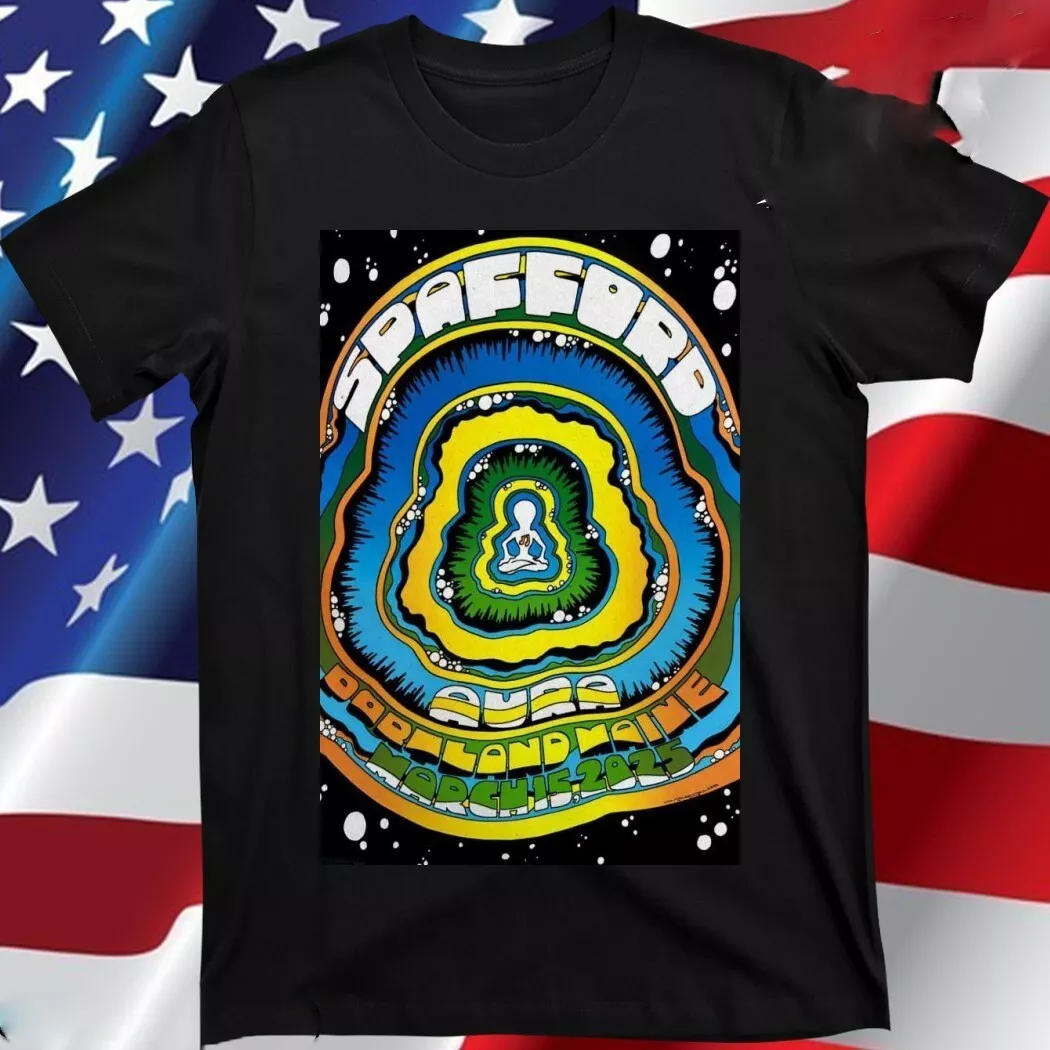 Spafford Portland, Maine March 15 2025 Tour Shirt