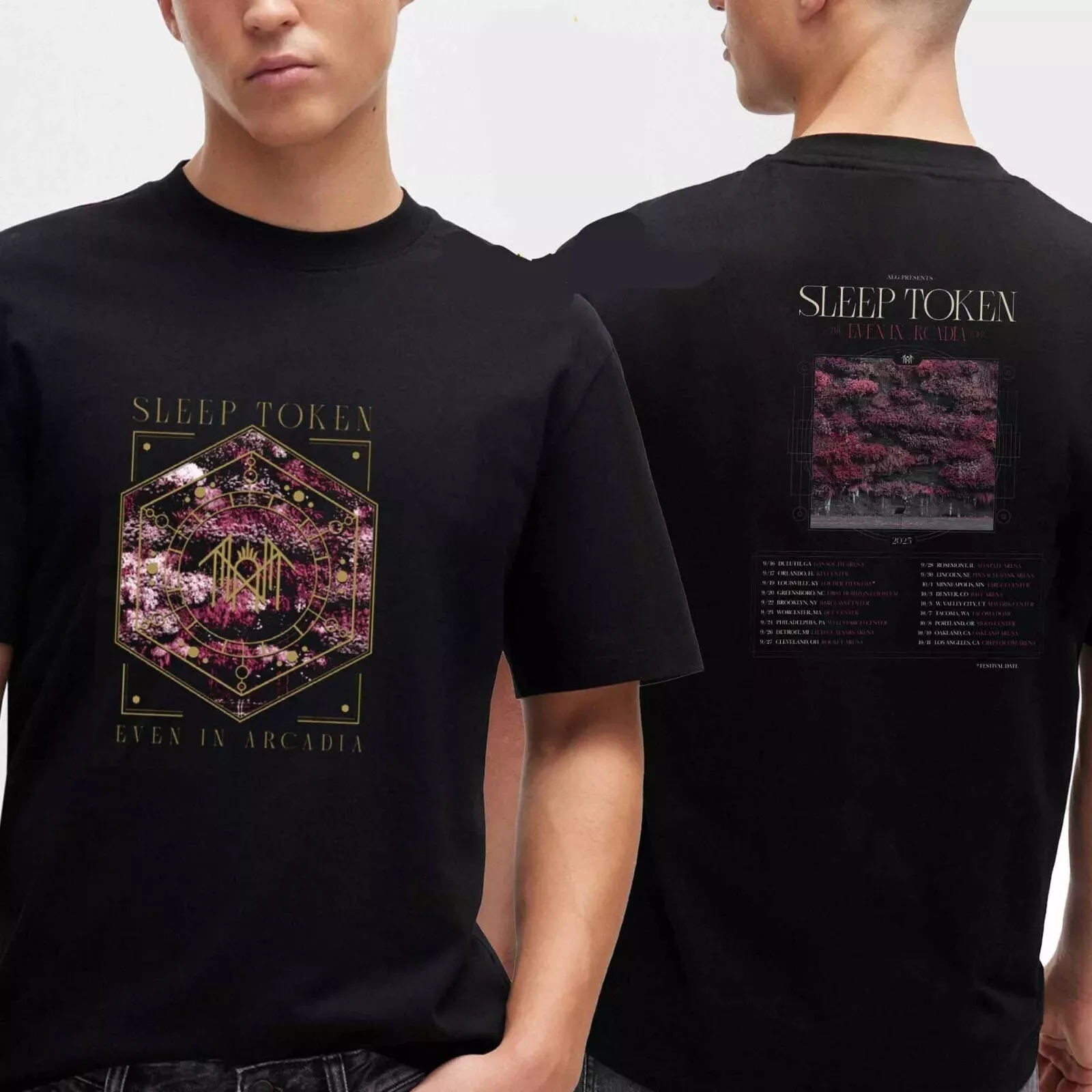 Sleep Token Even In Arcadia Tour Dates 2025 Shirt, Gift For Fans