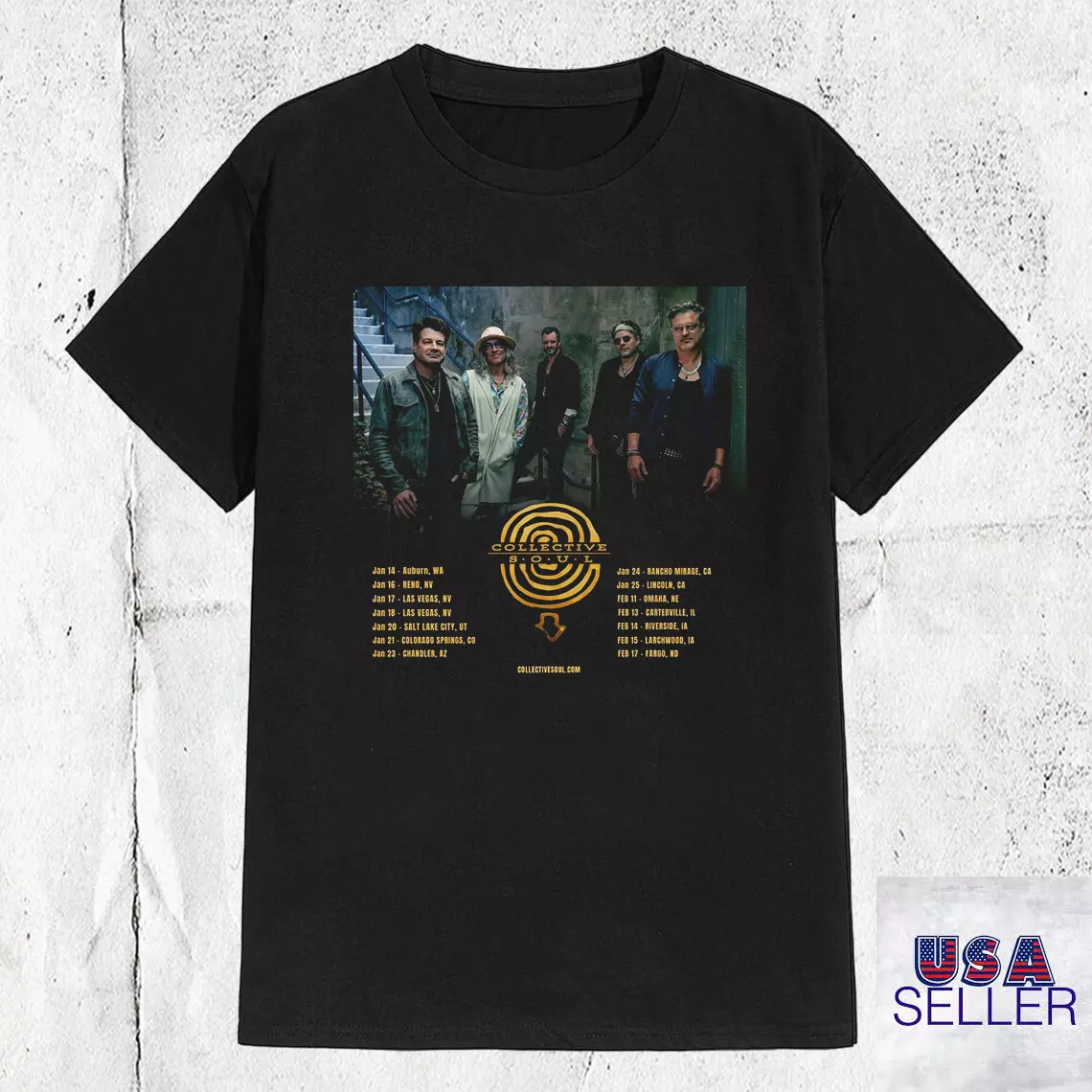 Collective Soul 2025 Tour Gift For Fan Shirt 