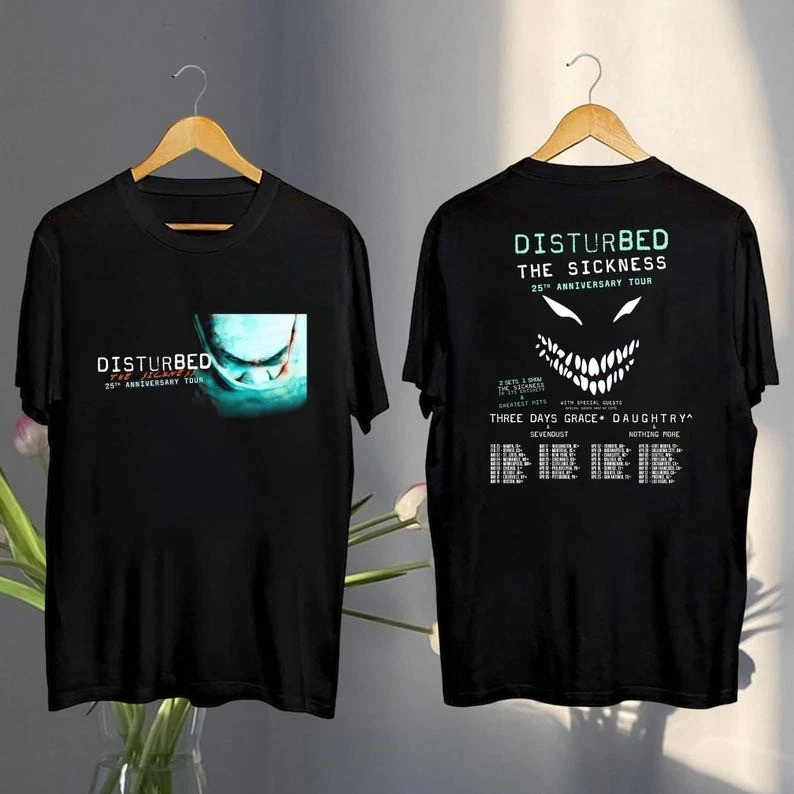 2025 Disturbed The Sickness 25Th Anniversary Tour Shirt, The Sickness 2025