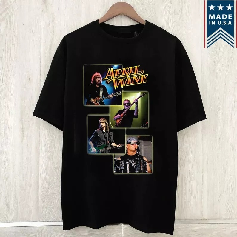 April Wine Band Members On Tour 2025 Shirt 