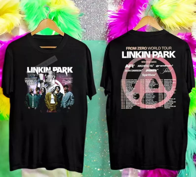 Linkin Park From Zero World Tour 2025 Concershirt