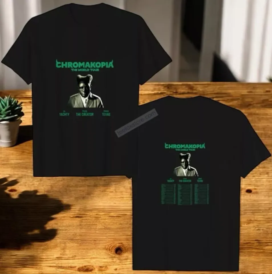 Tyler The Creator Chromakopia Tour 2025 Concershirt Gift For Fans