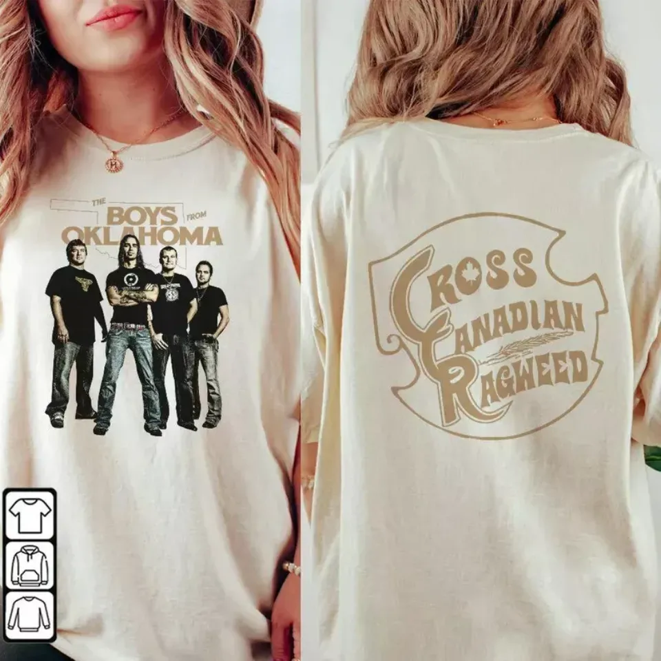 Cross Canadian Ragweed Vintage Shirt, Ragweed Concert 2025 Shirt