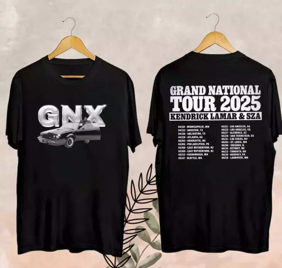 Kendrick Lamar Tour 2025 Fan Shirt Kendrick Lamar Gnx Shirt Kendrick Lamar S