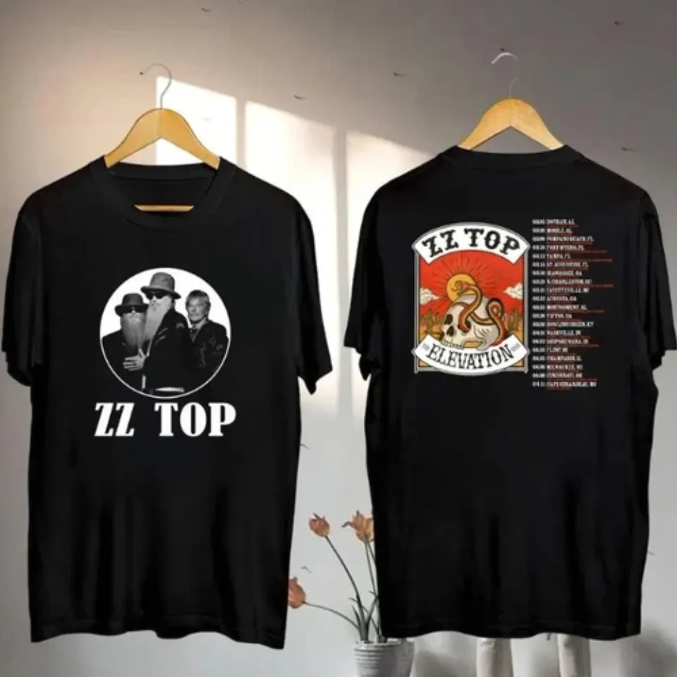Zz Top The Elevation Tour 2025 Shirt, Zz Top Band 2025 Concert,