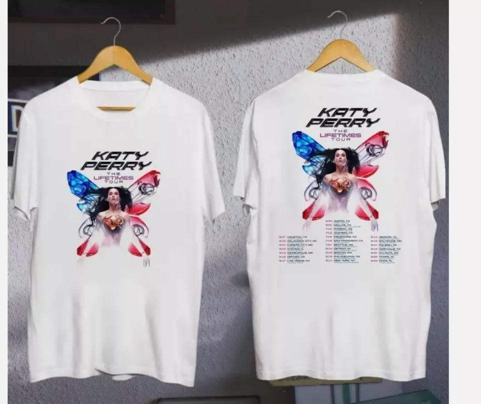 Katy Perry Graphic Shirt, Katy Perry The Lifetime Tour 2025 Shirt