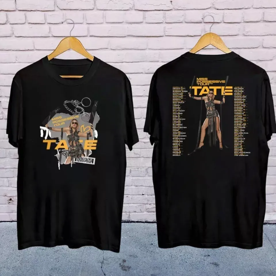 2025 Tate Mcrae Tour Fan Shirt, Tate Mcrae Miss Possessive World Tour 2025 Shirt