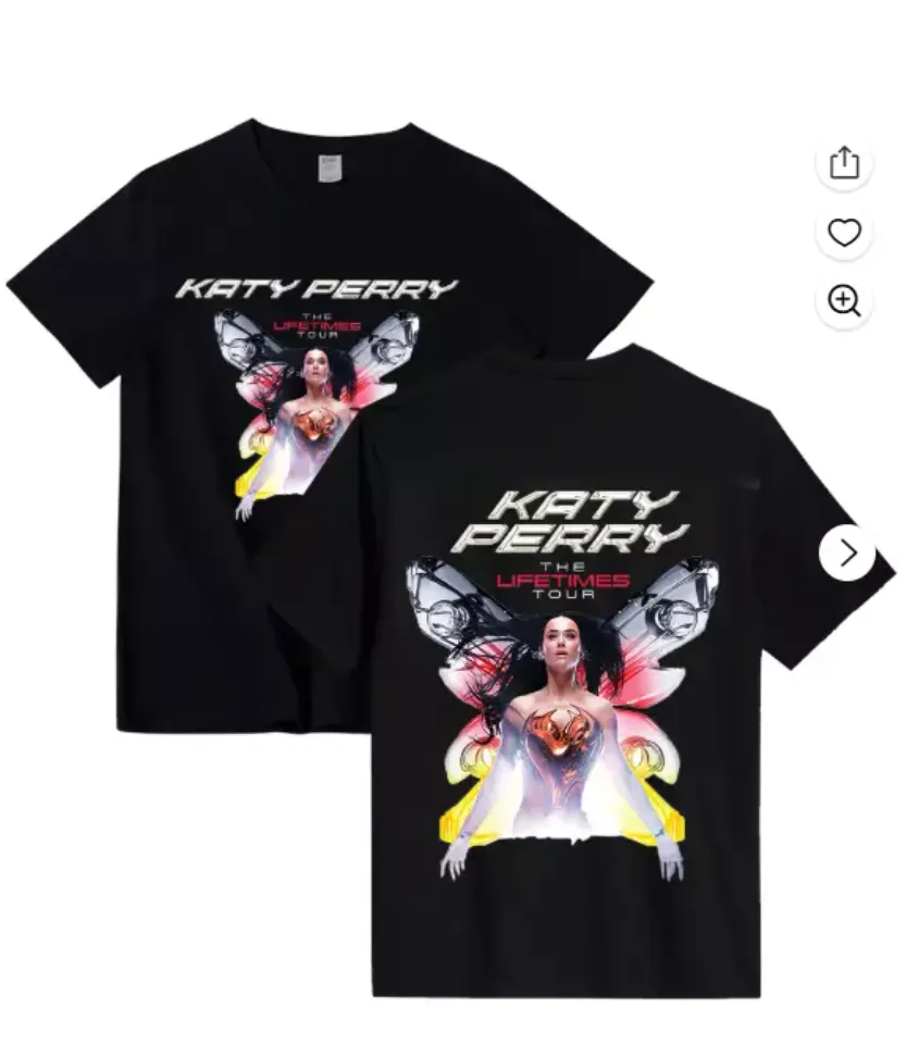 The Lifetimes Tour 2025 Shirt Katy Perry The Lifetimes Tour 2025 Shirt Unisex