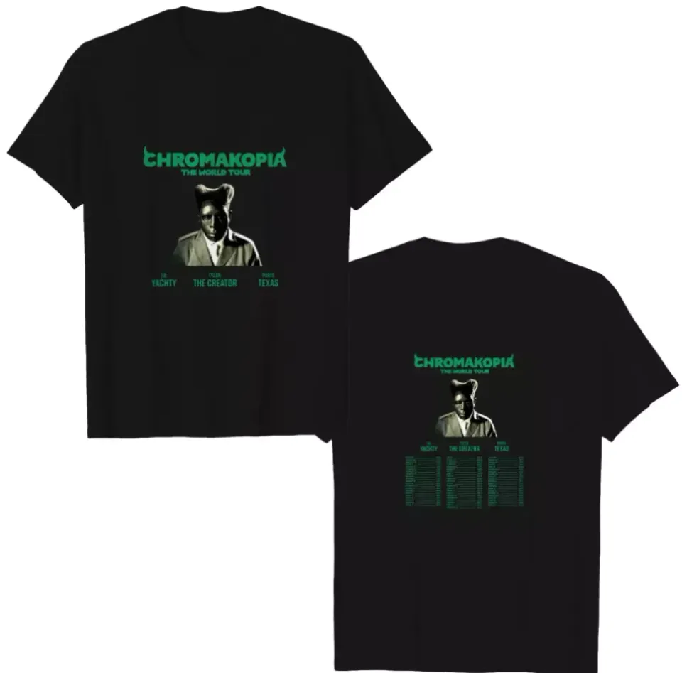2025 '''Tyler''' The Creator Chromakopia Tour Shirt