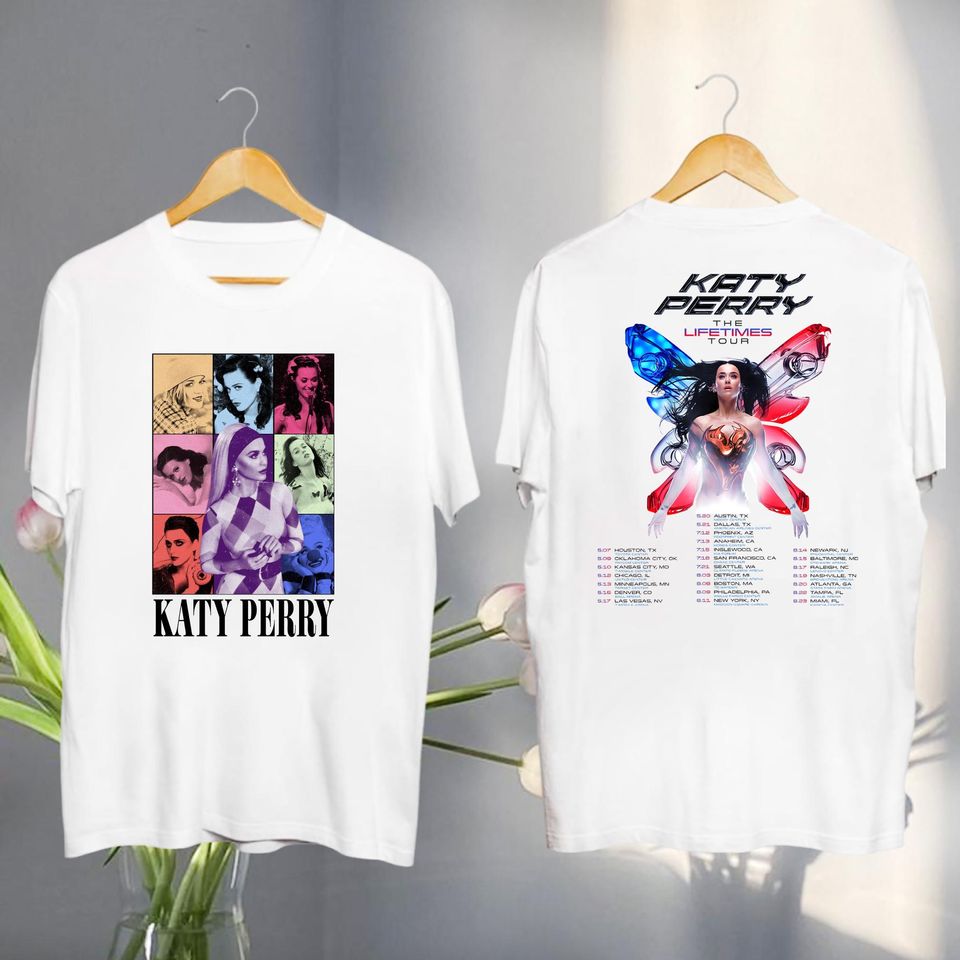 Katy Perry 2025 Concert, Katy Perry The Lifetime Tour 2025 Shirt, Katy Perry Fan Gift, Katy Perry Merch, Katy Perry Graphic Shirt, Katy Tee