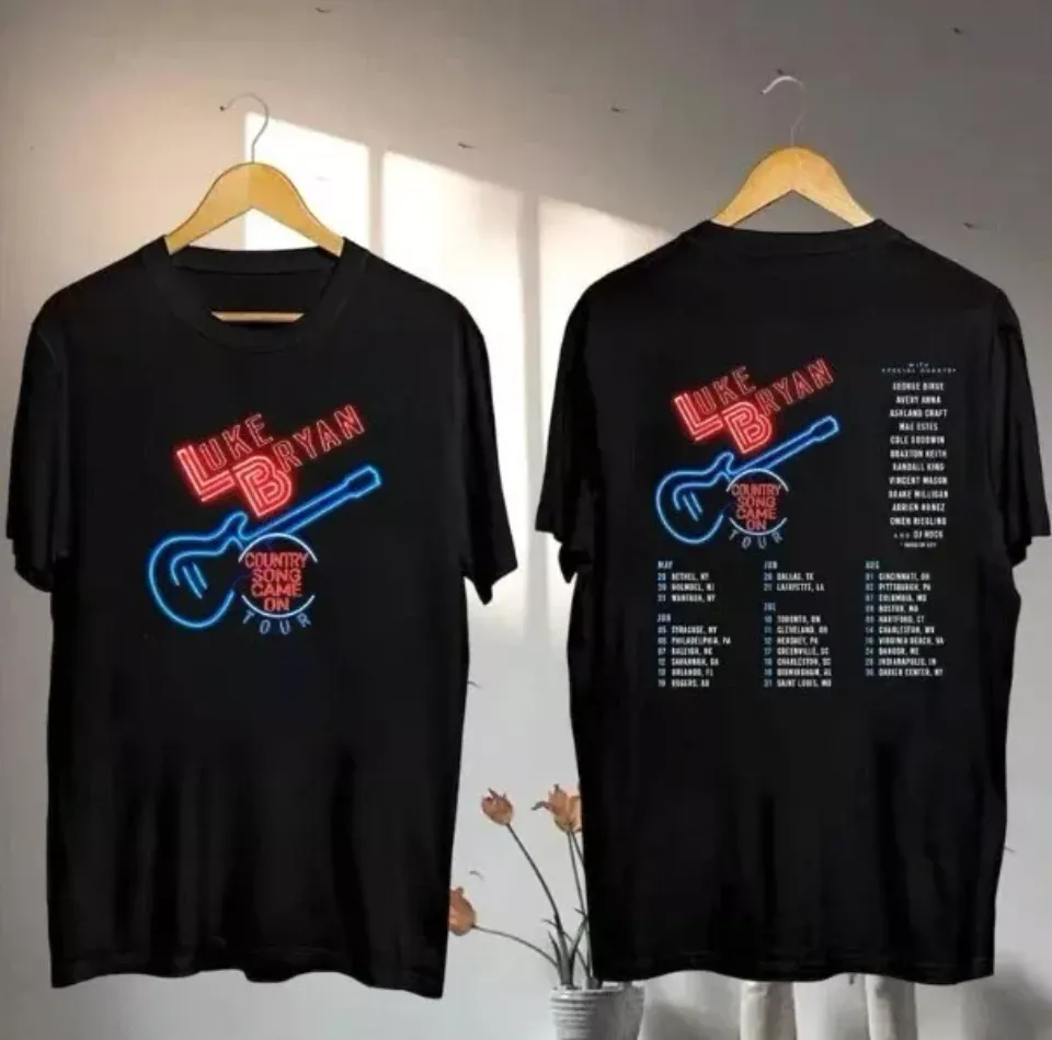 Luke Bryan Country Song Came On Tour 2025 Shirt