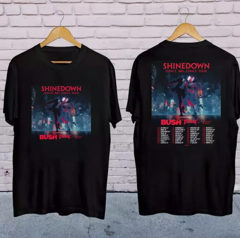 Shine Down Dance Tour 2025 Shirt, Shine Down Band Concert 2025 Shirt