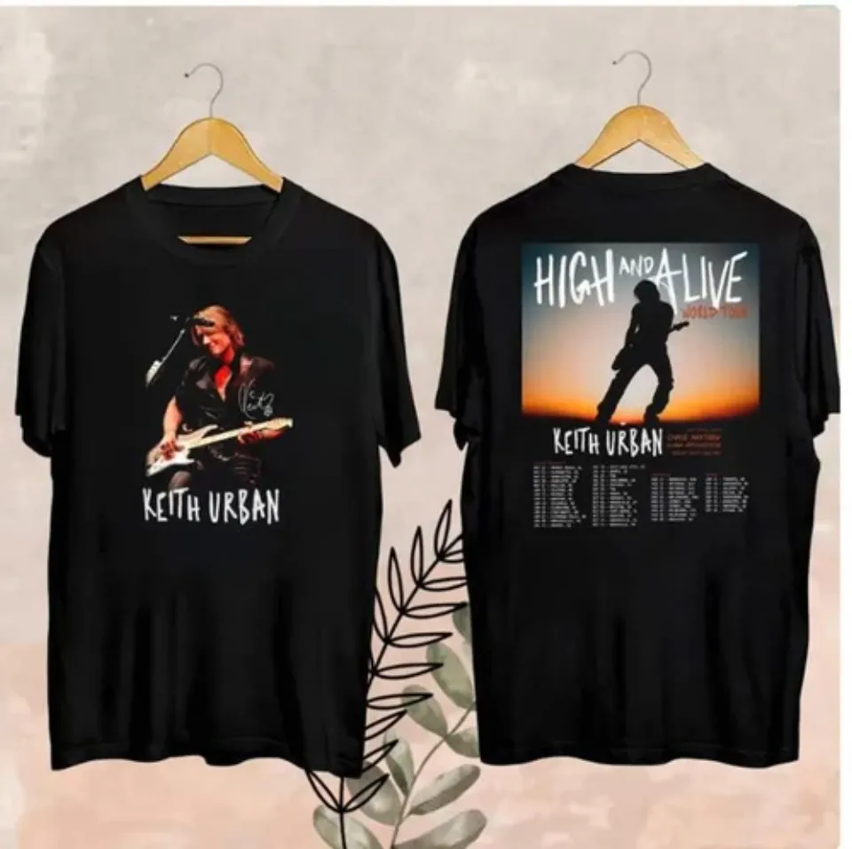 2025 Keith Urban High And Alive Tour Shirt Keith Urban Country Music