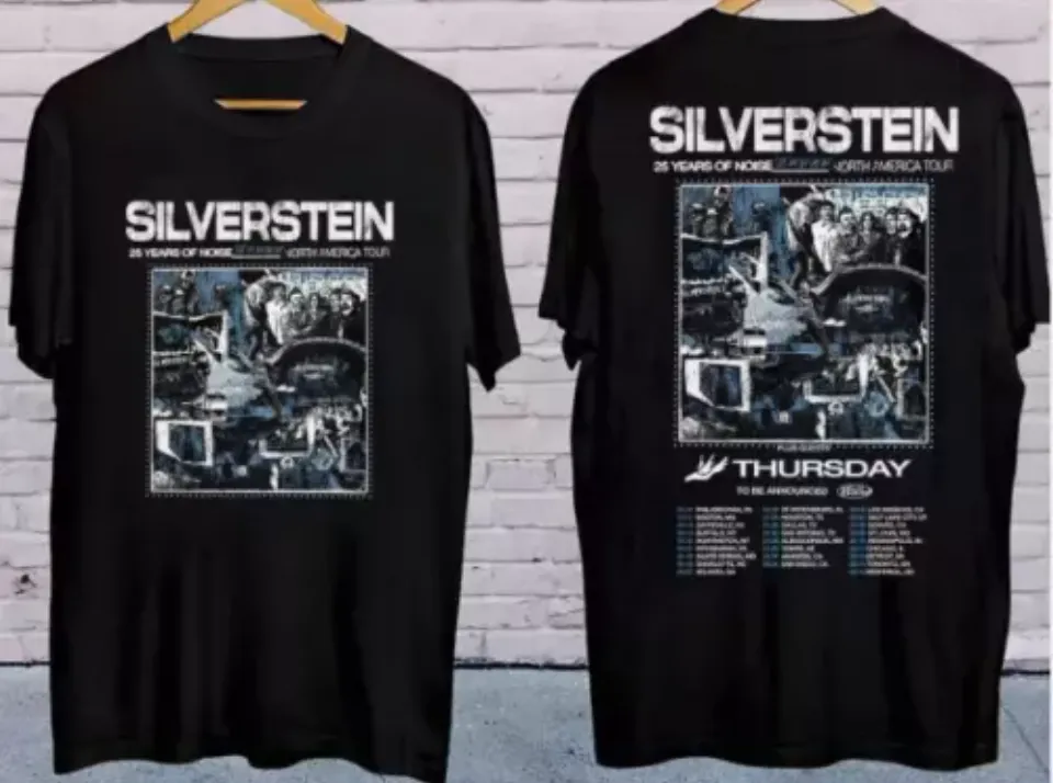 Silverstein 2025 Us Tour Christmas Gift Unisex Shirt