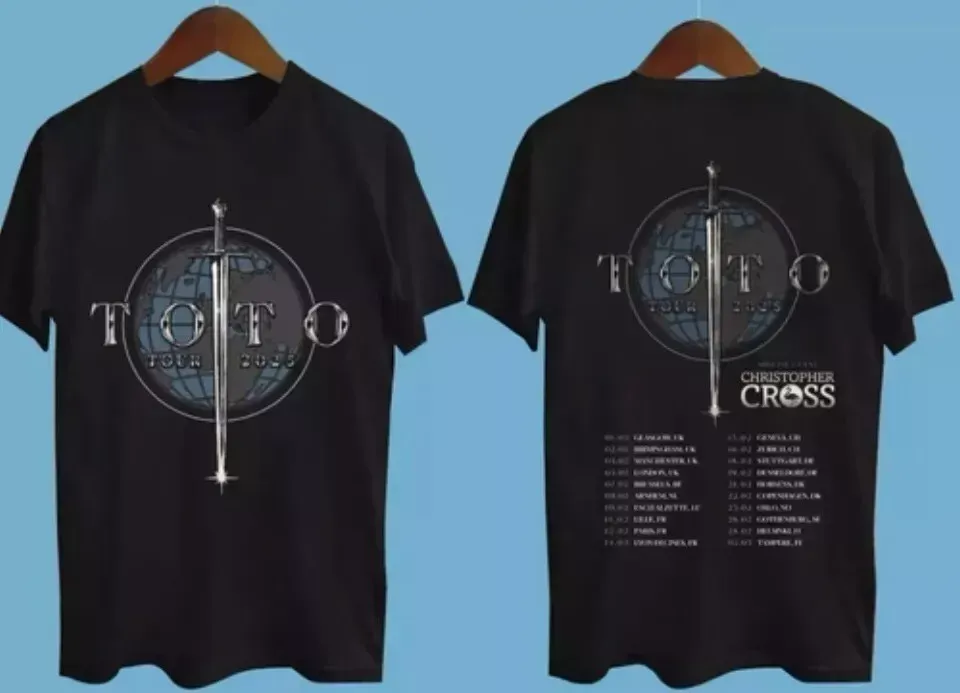 Shirt For Fan/Toto Tour 2025-Double Side Shirt