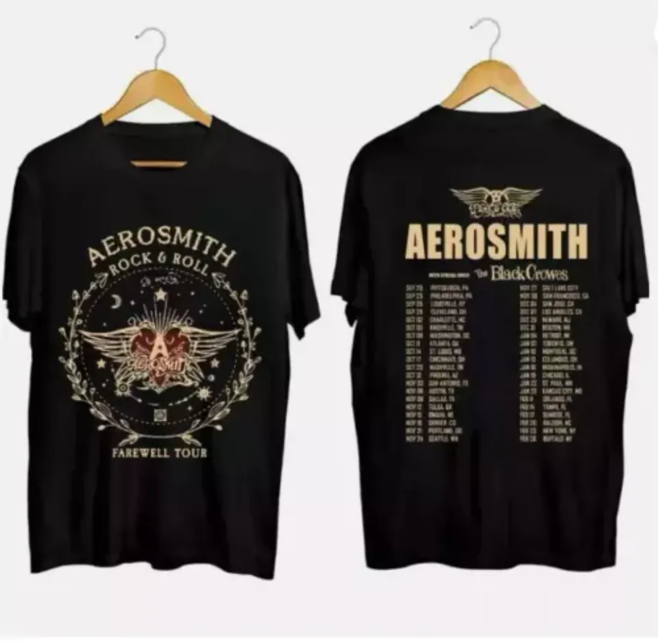 Aerosmith 2024-2025 North American Farewell Tour Shirt, Concershirt