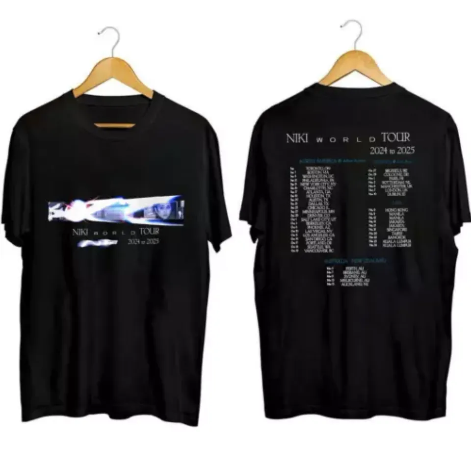 Niki World Tour 2024 To 2025 Shirt, Niki 2024 Concershirt, Niki Fan Shirt