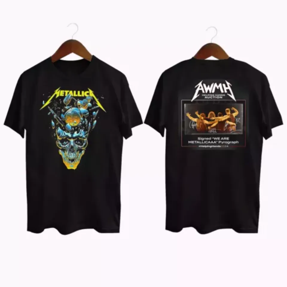 2025 Metallica Band Metal Tour M72 Tour Music Evenshirt