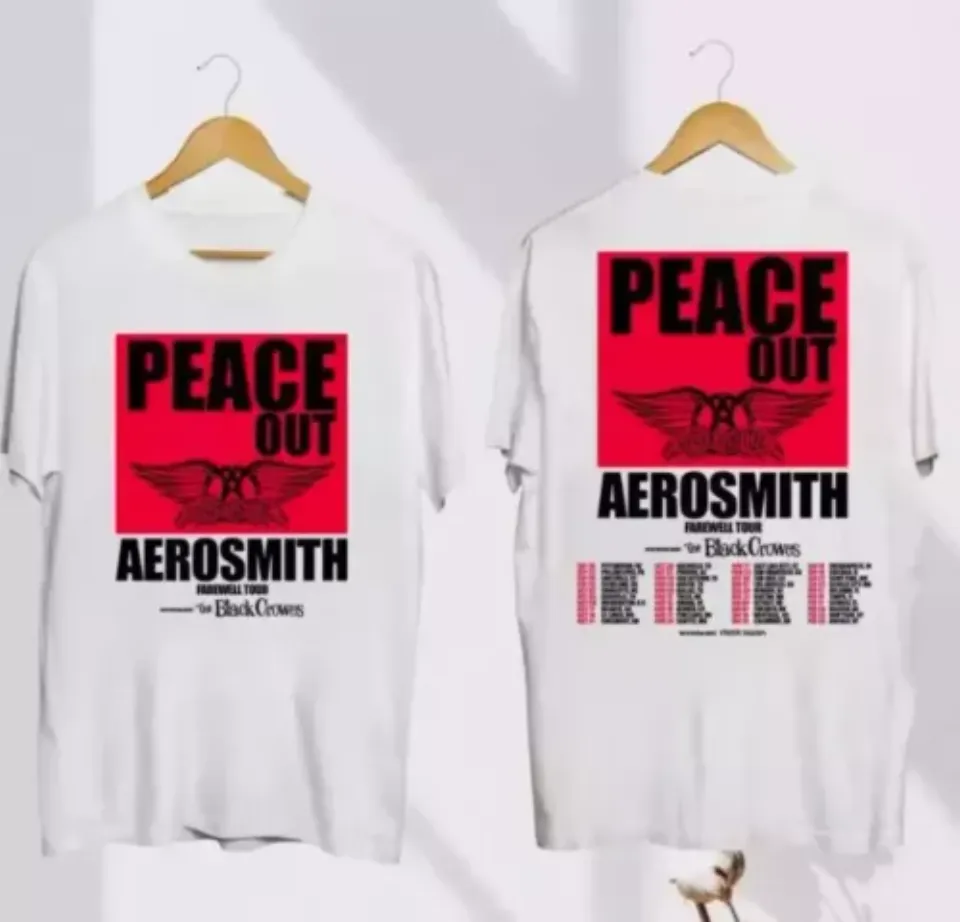 Aerosmith Peace Out Farewell Tour 2024 2025 Shirt, Music Shirt